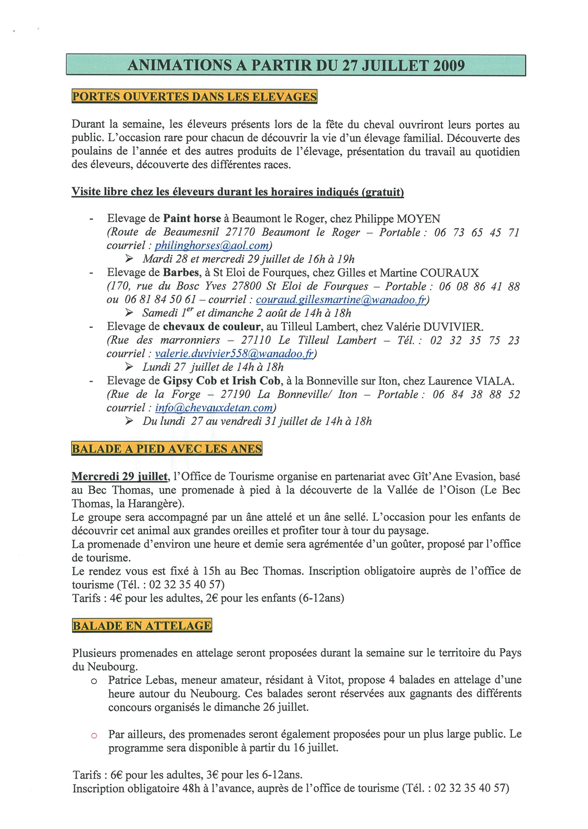 Office du tourisme du Neubourg (26 juillet 2009) (Page 4)